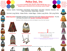 Tablet Screenshot of polkadotinc.com